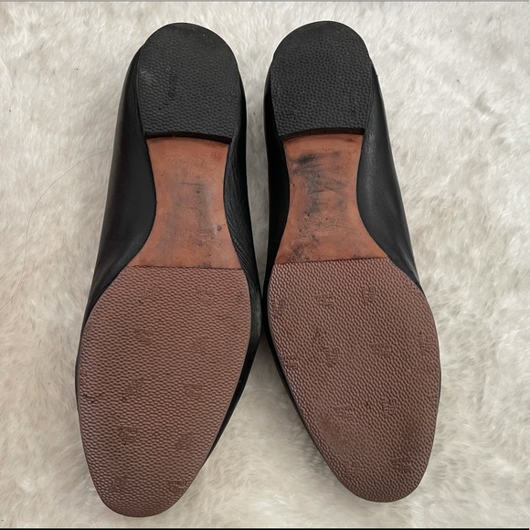 Tory Burch Raleigh ballet flats black leather 7 - Picture 6 of 7